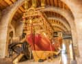 The replica of a Roman galley can be explored in the Maritime Museum