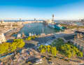 There are two harbours in the Port de Barcelona ...
