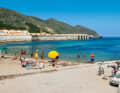 Relaxed: Beach on Favignana, the largest of the Egadi islands