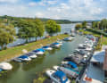 In Passau gibt es  wenige Liegeplätze für größere Boote