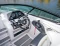 The Viper is easy to steer with the Gussi steering wheel