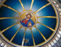 Inside the Cathedral of the Resurrection in Tirana, which only opened in 2021