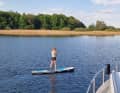 Mit dem SUP-Board auf dem Malchower See