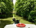 Dichter Bewuchs auf dem Canal de Garonne