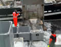 Tagesgeschäft im Hafen von Torshavn auf den Färöern.
