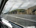 Along the coast of the Faroe Islands.