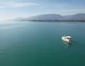 Unsere Charteryacht auf dem Neuenburgersee