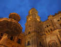 In the old town of Málaga