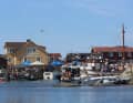 Former home of the pilots: the "Värdshus" at Bredbogen, one of the two natural harbours on the east side of Väderöarna