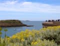 Vista dalle mura di Saint-Malo, con la Tour Bidouane sulla destra