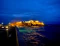 Castello Cornet di notte.