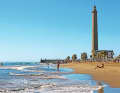 Maspalomas lighthouse in Meloneras.