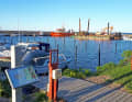 New jetties in Odden Havn on Sjællands Odde