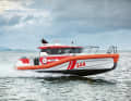 Visualisation of the prototype of a new rescue boat for the German Maritime Search and Rescue Service (DGzRS)