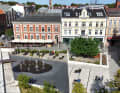 Old town centre of Świnoujście.