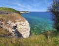 Dis Steilfelsen von Stevns Klint.