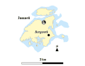 Jussarö sur la carte.
