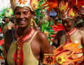 Colourful: Carnival in Guadeloupe.