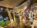 Pointe-à-Pitre, restaurant at the charter base.