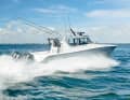 Extremely slim: the length-to-width ratio of the catamaran is 1 to 3.8