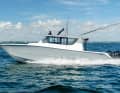 The shipyard's new model has an enclosed deckhouse for the first time