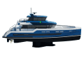 "Ocean Mapper" is fully optimised for sonar, from bow to stern. The actual ultrasonic technology is located in a kind of gondola that looks like the fin keel of a sailing yacht.