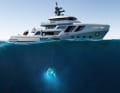 A submarine is available for excursions below the surface.