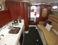The galley of the Drago 29 invites you to cook