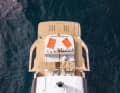 Lowered side walls create a huge cockpit area.