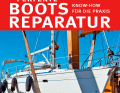 PERFEKTE BOOTS­REPARATUR: Neben Reparaturen am Rumpf werden auf den 304 Seiten  auch Arbeiten am Innen- und Außenborder behandelt.  www.delius-klasing.de