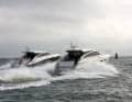 Princess V52 and V62 travelling together.