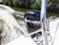 Outboard motor test This year we took a close look at the 200 hp class. This includes engines with small and large displacements, supercharged engines and a two-stroke engine.