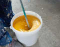 It's all in the mix: If the dosage is right, the whole thing is stirred vigorously with an XXL mixer