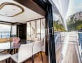Italian style: marble, Poltrona Frau furniture and plenty of al fresco surfaces