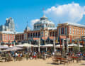 The magnificent Scheveningen Kurhaus was built in 1884 and was designed to resemble a baroque palace. Today it is a hotel