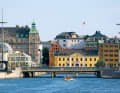 Ausflugsboot auf den Kanälen Malmös