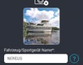Boat data and a picture are stored. This means that rescuers know exactly what to look for in an emergency