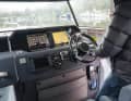 A display directly at the helm station ensures that you can keep an eye on the boat's progress in front of the bow and digitally while steering.