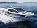 The Galeon offers a large lounge unit on the foredeck