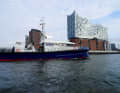 The new "Bürgermeister Brauer" was welcomed in the port of Hamburg on Thursday