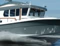 Die neue Targa 32 von Botnia Marin aus Finnland.