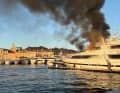 The local fire brigade initially had difficulties extinguishing the fire.