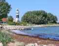 The Bülk lighthouse has stood guard at the western end of the Kiel Fjord for 150 years. A popular excursion destination in summer.