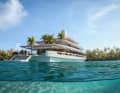 Bahamas oder Malediven - die leichte Konstruktion macht sich schön flach. Volvo Penta IPS-Pakete liefern den Antrieb.