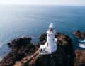 The lighthouse is an important navigational aid for shipping