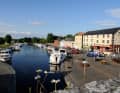Mit der Charterboot von Locaboat unterwegs auf dem Royal Canal.