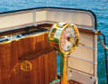 Full speed ahead: the Hohentwiel's engine telegraph determines the speed levels.