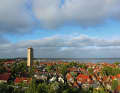 West-Terschelling mit Hafen und Leuchtturm