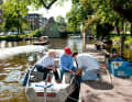 Travelling the canals of Amsterdam