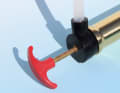 The classic brass hand pump is available pretty much everywhere under many different names and in similar designs.